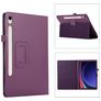 Mobigear Classic Samsung Galaxy Tab S11 Hülle Klapphülle + Stifthalter - Lila