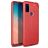 Mobigear Luxury Samsung Galaxy M51 Hülle Flexibles TPU Backcover - Rot