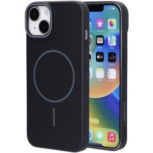 Mobiparts Slim Line iPhone 14 MagSafe Hülle Hardcase Backcover - Onyx Black