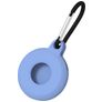 Mobigear Circle Key Apple AirTag Hülle Flexibles TPU Schlüsselanhänger - Denim Blue