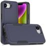 Mobigear Heavy Armor iPhone 16e Hülle Hardcase Backcover Stoßfest - Dunkelblau