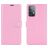 Mobigear Classic Samsung Galaxy A52 Hülle Klapphülle Geldbörse - Pink
