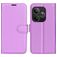Mobigear Classic Realme GT 6 Hülle Klapphülle Geldbörse - Lila