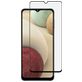 Mobigear Premium Samsung Galaxy A12 Panzerglas Gehärtetes Glas Displayschutz - Hüllenfreundlich - Schwarz