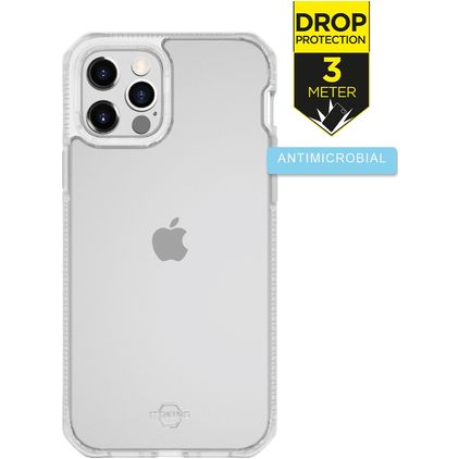 ITSkins HybridFrost Durchsichtig iPhone 12 Pro Max Hülle Hardcase Backcover Stoßfest - Transparent