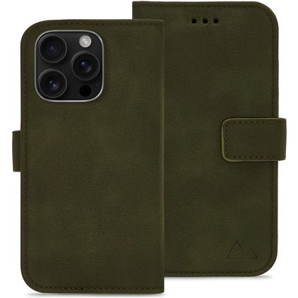 My Style Flex Wallet iPhone 16 Pro Klapphülle Portemonnaie - Forest Green