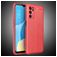 Mobigear Luxury OPPO A16 Hülle Flexibles TPU Backcover - Rot