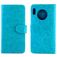 Mobigear Wallet Huawei Mate 30 Hülle Klapphülle Geldbörse - Blau