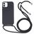 Mobigear Lanyard iPhone 16 Silikon Handykette - Schwarz