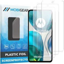 Mobigear Motorola Moto G52 Displayschutz Schutzfolie - Hüllenfreundlich (3er Pack)