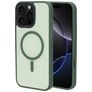 Mobiparts Hardcover iPhone 16 Pro Max MagSafe Hülle Hardcase Backcover - Satin Green