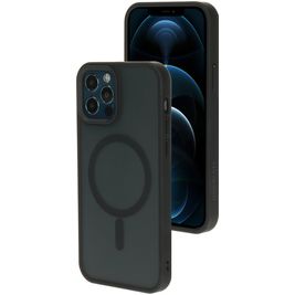 Mobiparts Hardcover iPhone 12 MagSafe Hülle Hardcase Backcover - Satin Black