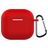 Mobigear Colors Apple AirPods 4 Hülle Flexibles Silikon - Rot