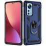 Mobigear Armor Ring Xiaomi 12X Hülle Hardcase Backcover Stoßfest mit Ringhalter - Blau