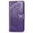 Mobigear Butterfly iPhone 11 Klapphülle Portemonnaie - Lila