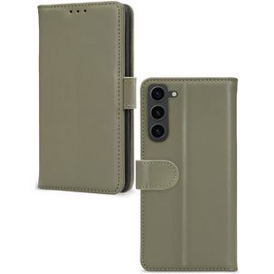 Mobilize Premium Gelly Wallet Samsung Galaxy S23 Plus Hülle Klapphülle Geldbörse - Grün