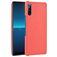Mobigear Croco Sony Xperia L4 Hülle Hardcase Backcover - Rot