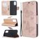 Mobigear Butterfly Samsung Galaxy S20 Hülle Klapphülle Geldbörse - Roségold