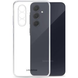 Mobilize Gelly Durchsichtig Samsung Galaxy A55 Hülle Flexibles TPU Backcover - Transparent