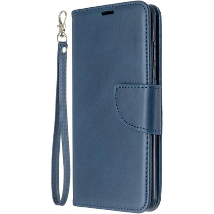 Mobigear Excellent Samsung Galaxy S20 Hülle Klapphülle Geldbörse - Blau