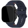 Mobilize Buckle Silikon Apple Watch Armband Dornschließe - 49/46/45/44 mm - Blau