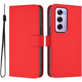 Mobigear Urban Wallet OPPO Reno 12 Pro Hülle Klapphülle Geldbörse - Rot