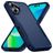 Mobigear Heavy Armor iPhone 16 Hülle Hardcase Backcover Stoßfest - Blau