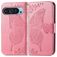 Mobigear Butterfly Google Pixel 9 Hülle Klapphülle Geldbörse - Pink