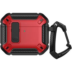 Mobigear Armor Clip Apple AirPods 4 Hardcase Hülle - Rot
