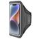 Mobiparts Comfort Fit Handyhalterung Joggen iPhone 14 Sporthülle Neopren Sportarmband - Schwarz
