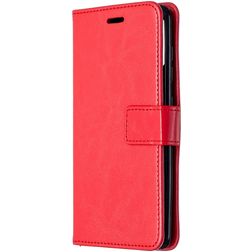 Mobigear Wallet Samsung Galaxy A41 Hülle Klapphülle Geldbörse - Rot