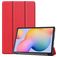 Mobigear Tri-Fold Samsung Galaxy Tab S6 Lite Klapphülle - Rot