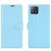 Mobigear Classic OPPO A73 5G Hülle Klapphülle Geldbörse - Blau