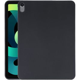 Mobigear Basics Dünne iPad Air 5 (2022) Hülle Flexibles TPU Backcover - Schwarz