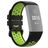 Mobigear Sport Plus Buckle Silikon Fitbit Charge 4 Armband Dornschließe - Schwarz / Grün