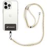Mobigear Lanyard Universal-Handykette einstellbar - Pink / Lila / Gelb