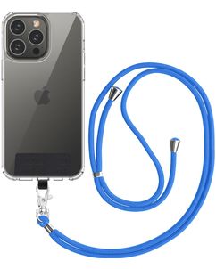 Mobigear Lanyard Universal-Handykette einstellbar - Blau