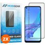 Mobigear Premium OPPO A53s Panzerglas Gehärtetes Glas Displayschutz - Hüllenfreundlich - Schwarz (2er Pack)