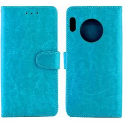 Mobigear Wallet Huawei Mate 30 Pro Hülle Klapphülle Geldbörse - Blau