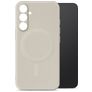 My Style Protective Flex Samsung Galaxy S25 MagSafe Hülle Flexibles TPU Backcover - Antique White