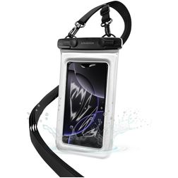 Mobilize Floating Bag TPU (flexibel) Wasserfest Einschubhülle (max 19 cm x 11 cm) - Sleeve - Pouch - Weiß