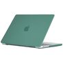 Mobigear Matte MacBook Pro 16 Zoll (2021-2026) Hardcase Hülle MacBook Case - Dunkelgrün - Model A2485 / A2780 / A2991 / A3186 / A3428 / A3429