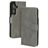 Mobiparts Classic Wallet Samsung Galaxy S25 MagSafe Klapphülle - Granite Grey
