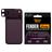 PanzerGlass FENDER iPhone 18 Pro Max Aluminum Kamera Schutz - Hüllenfreundlich - Dark Cherry