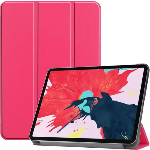 Mobigear Tri-Fold iPad Pro 11 Zoll (2022) Hülle Klapphülle - Magenta