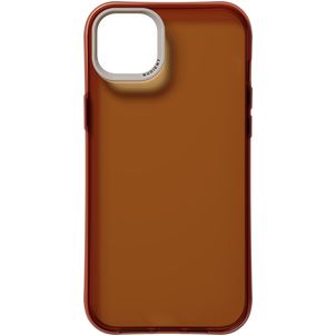 Nudient Form iPhone 14 Plus Hülle Hardcase Backcover Stoßfest - Braun