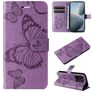 Mobigear Butterfly Xiaomi 14T Hülle Klapphülle Geldbörse - Lila