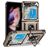Mobigear Armor Ring Samsung Galaxy Z Flip 5 Hülle Hardcase Backcover Stoßfest mit Ringhalter - Gold