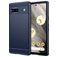 Mobigear Brushed Slim Google Pixel 7a Hülle Flexibles TPU Backcover - Blau