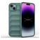 Mobigear Bumpy iPhone 15 Plus Hülle Flexibles TPU Backcover - Grün
